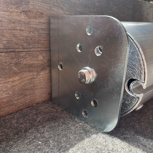 Clear Garden Blind Fixture